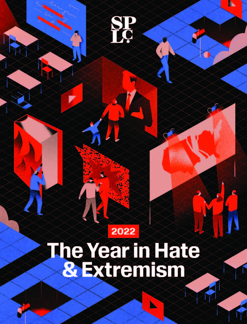 The Year in Hate and Extremism report cover