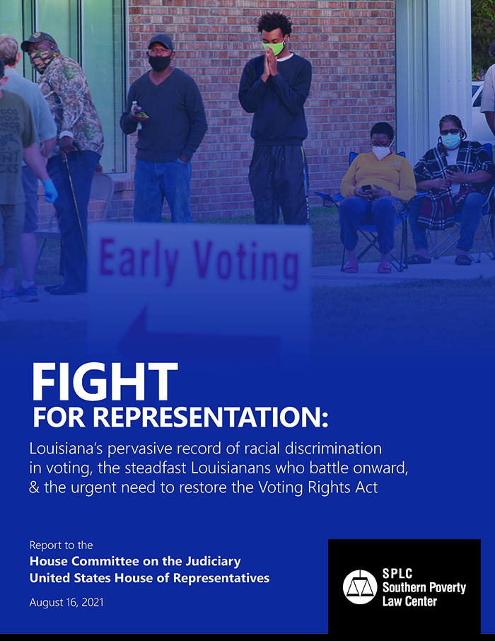 Read the Louisiana voting right report